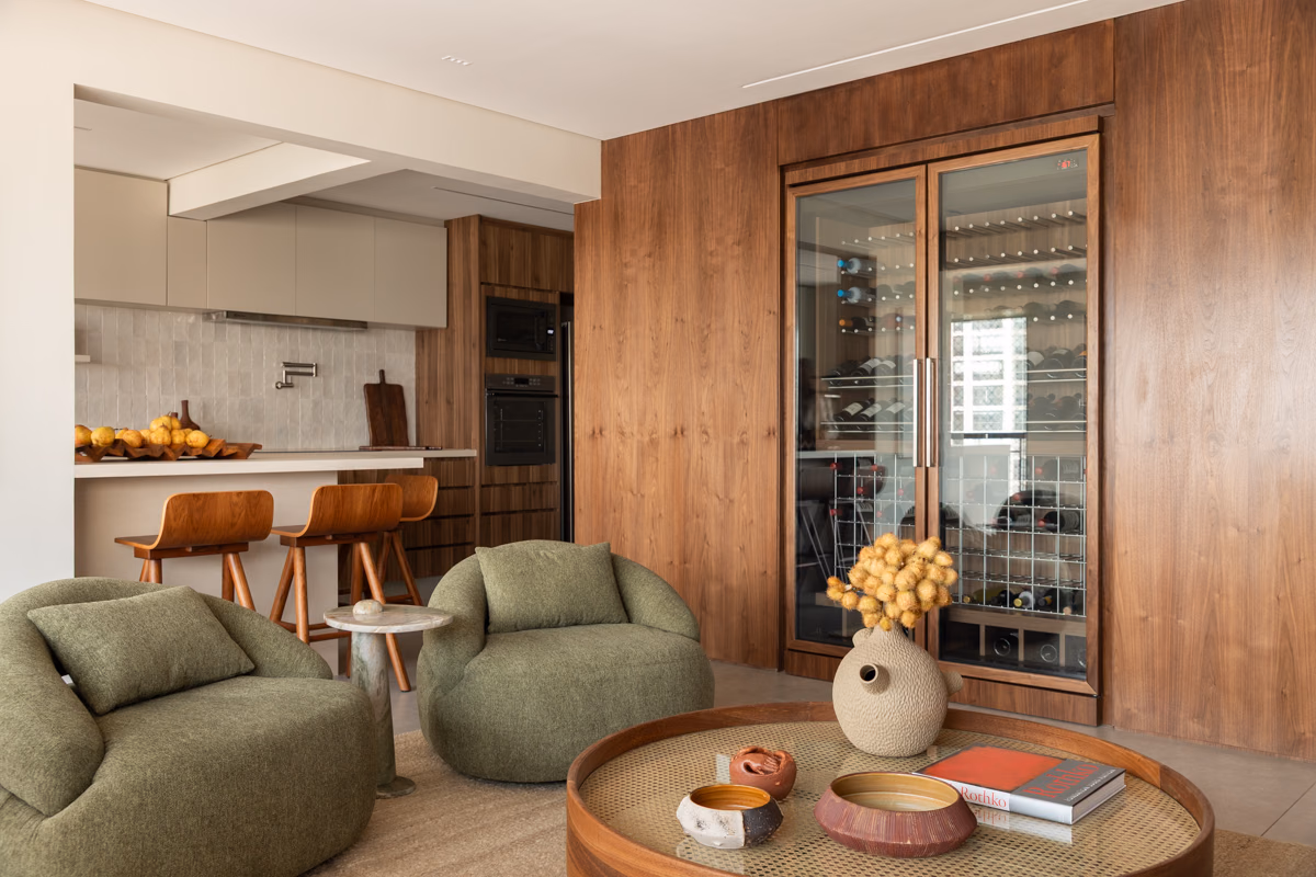 Apto Azevedo, projeto de Ana Toscano Arquitetura, fotografado por Julia Novoa.